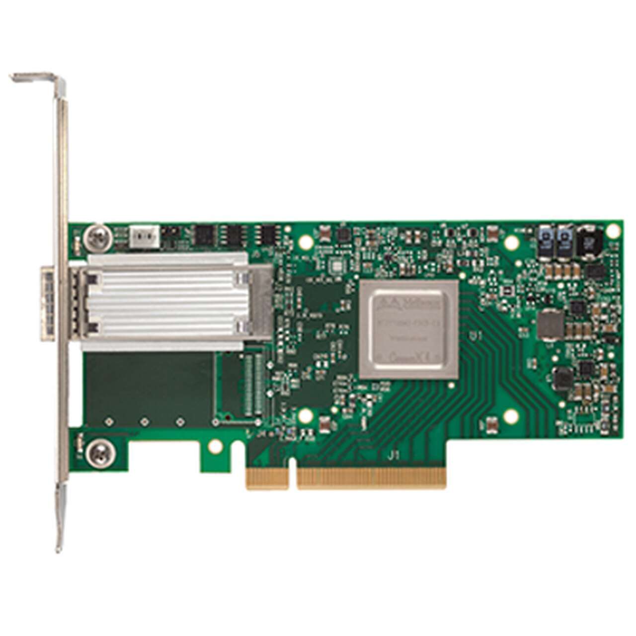 Mellanox Mcx413a Gcat Connectx 4 En Network Interface Card 50gbe Single Port Qsfp28 Pcie3 0 X8 Rohs R6