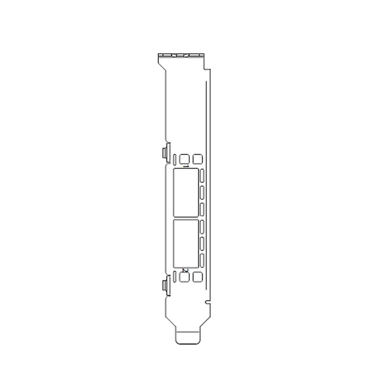 Mellanox Mcx413a Gcat Connectx 4 En Network Interface Card 50gbe Single Port Qsfp28 Pcie3 0 X8 Rohs R6