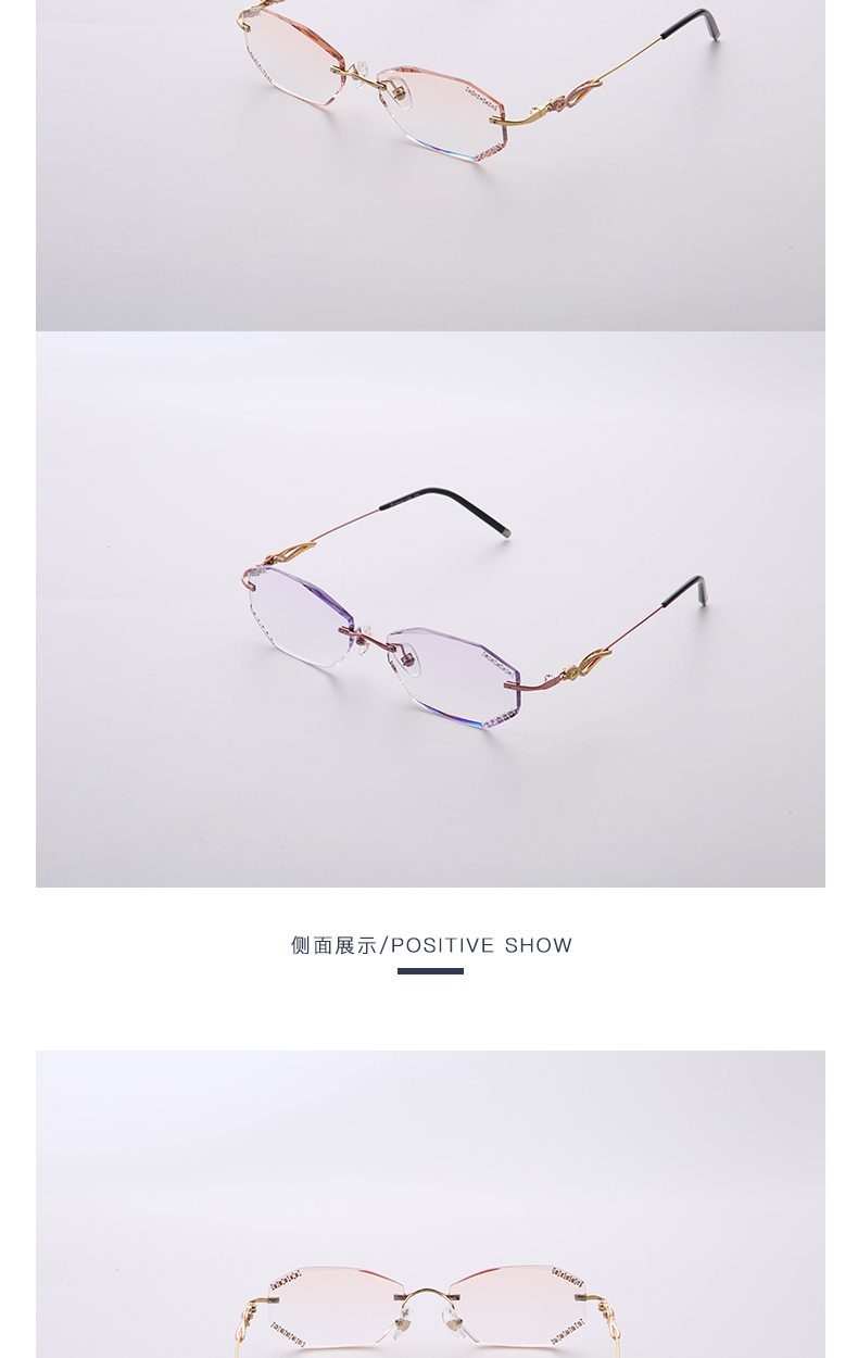 法依笛女士眼镜，近视眼镜，钛合金眼镜详情图11